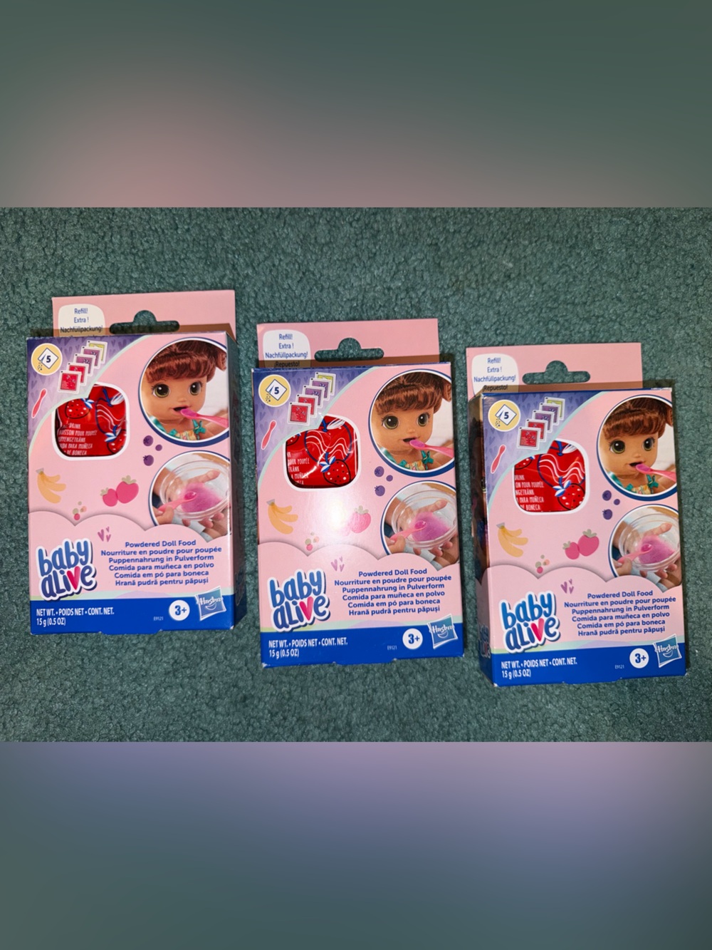 Hasbro Baby Alive Powdered Doll Food Bundle!